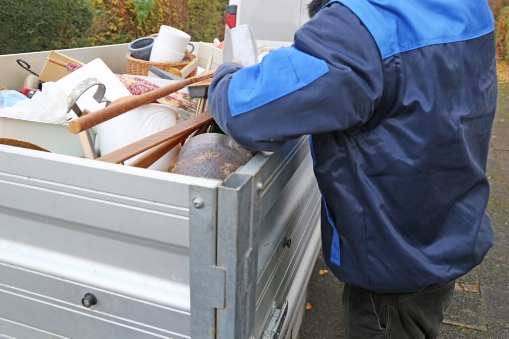 What happens to house clearance items afterwards