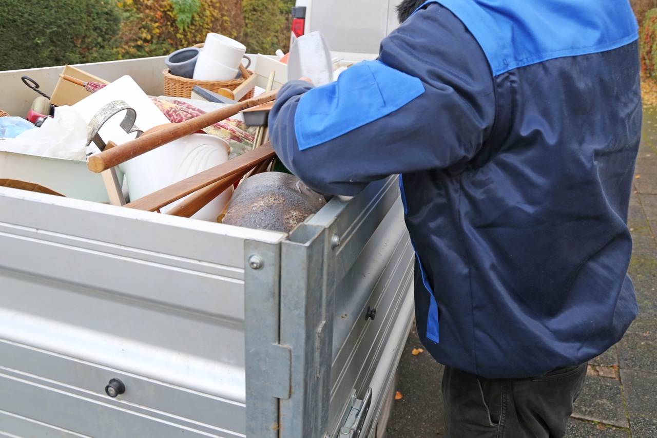 What happens to house clearance items afterwards